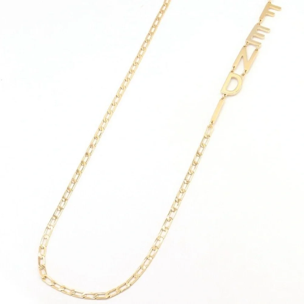 FENDI Necklace/Belt Figaro Chain - Picture 8 of 14